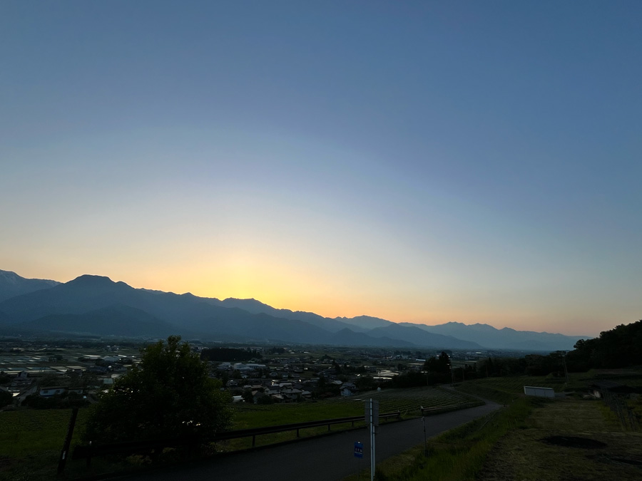 北アルプス展望のみち